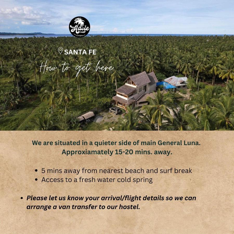 Haole Surf Hostel General Luna  Extérieur photo